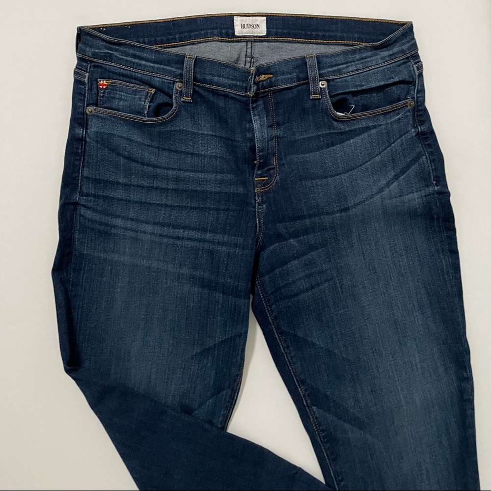 Hudson Krista Crop Super Skinny Jeans - 32 - New